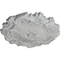 Ekena Millwork Plymouth Ceiling Medallion (Fits Canopies up to 1 5/8"), Hand-Painted Frost, 16 3/4"OD x 1 3/8"P CM16PLFRF - alternate 3